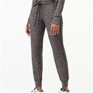 Lululemon Ready To Rulu Fleece Joggers Heathered Gray